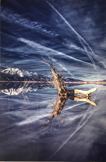 Best of Show – “Washoe Lake Reflections”, photography by Lauren Arends